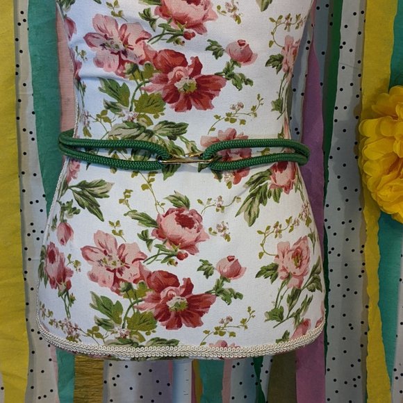 Vintage Multi-color Braided Belt - Picture 3 of 5